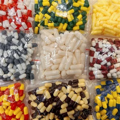 Kapsule bez HPMC TiO2- u boji