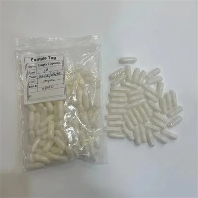 Veličina 1 prazne kapsule